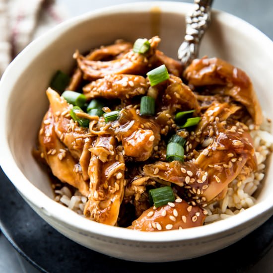Slow Cooker Teriyaki Chicken