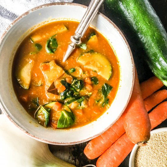 Turmeric Amaranth Soup