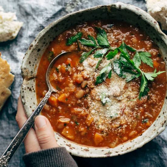 Instant Pot Minestrone Soup