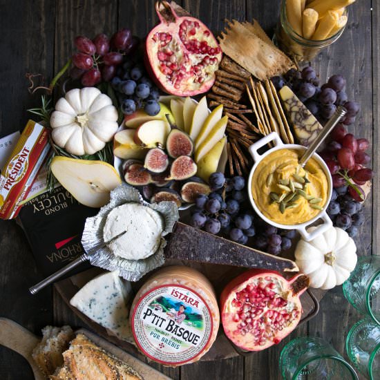 Autumn Cheese Board