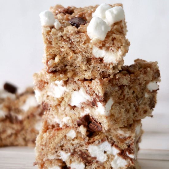 S’mores Rice Krispie Treats