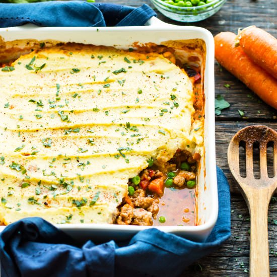 Ground Turkey Shepherd’s Pie