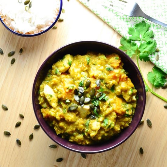 Butternut Squash Chicken Curry
