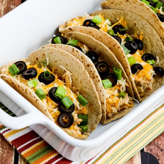 Instant Pot Cheesy Chicken Tacos
