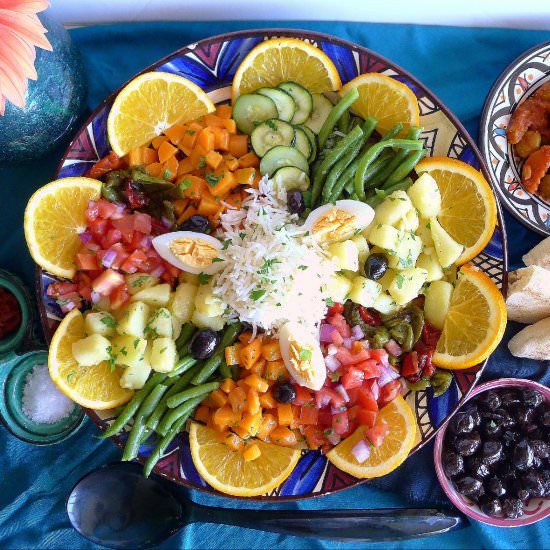 Moroccan Mixed Salad