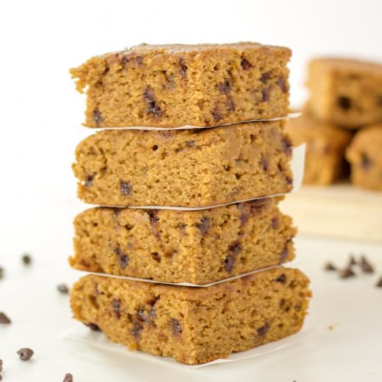 Pumpkin Blondies
