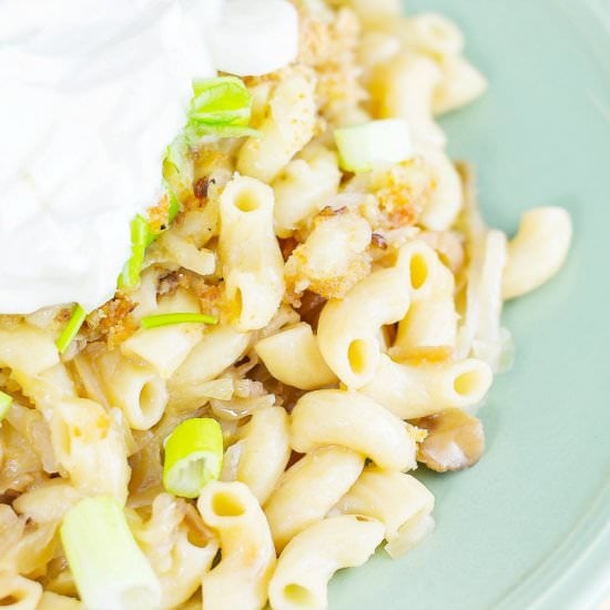 Sauerkraut and Noodles