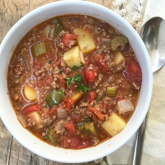 Slow Cooker Hamburger Stew