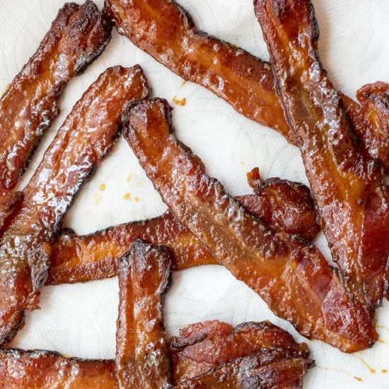Traeger Smoked Spicy Candied Bacon