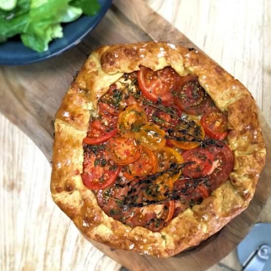 Tomato crostata