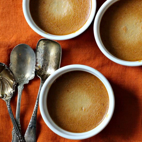 Pumpkin Pots au Creme