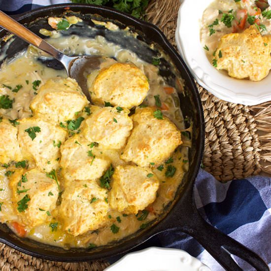 Chicken and Dumplings Skillet