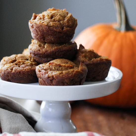 Spiced pumpkin muffins