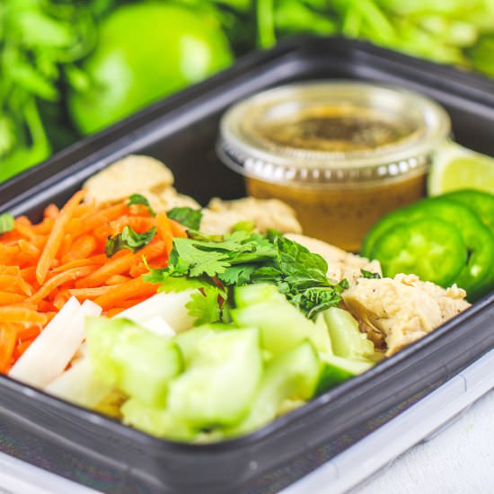 Chicken Banh Mi Meal Prep Bowls