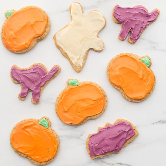 paleo halloween cookies