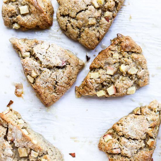 Chai Spiced Apple Scones