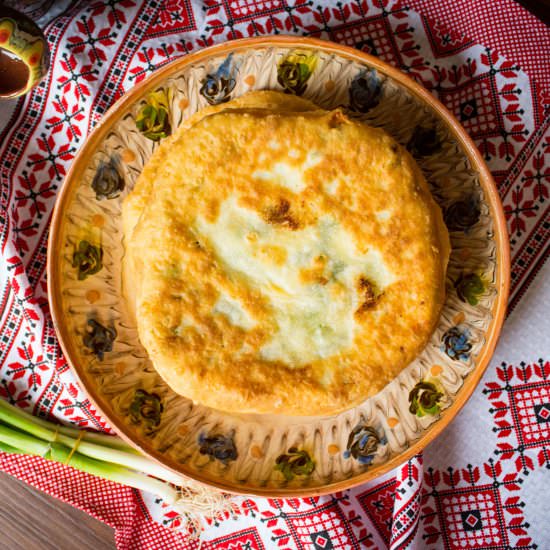 Fried Pies with Cheese and Onions