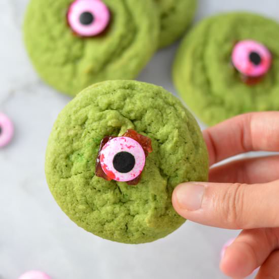 Monster Eyeball Cookies