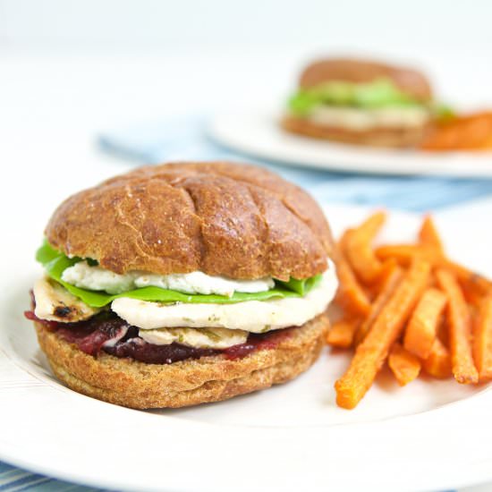 Turkey Cranberry Sandwich