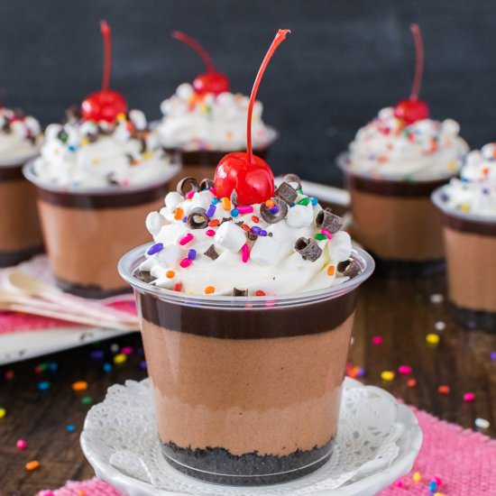 Triple Chocolate Cheesecake Parfait