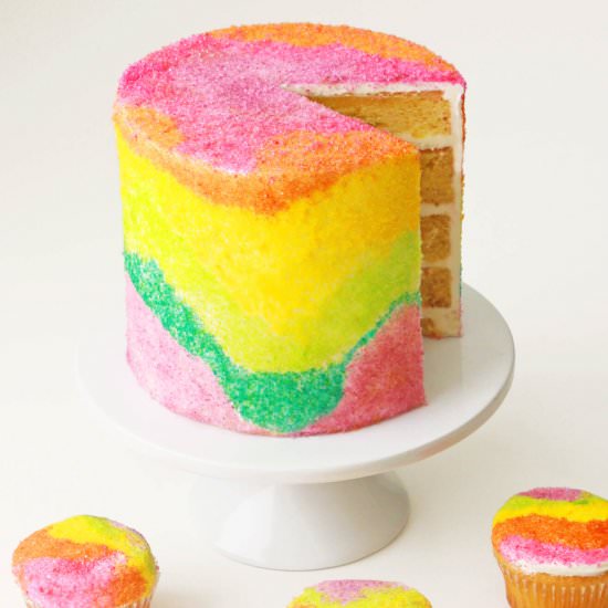 Sand Art Cake