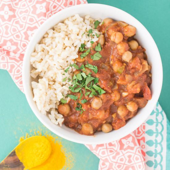 Slow Cooker Chana Masala