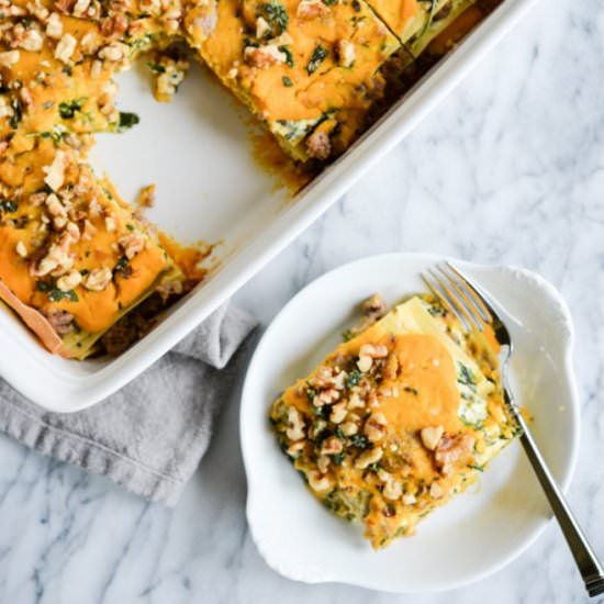 Butternut Squash Lasagna