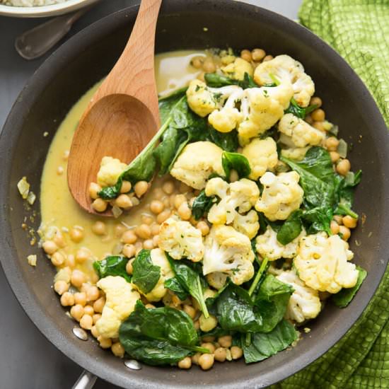 Quick Vegetarian Curry