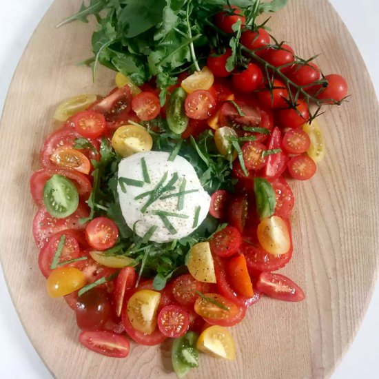 Burrata Caprese Salad