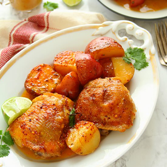 THAI COCONUT-BRAISED CHICKEN