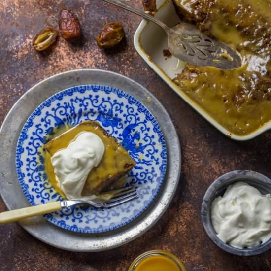 Sticky Toffee Pudding (Date Cake)
