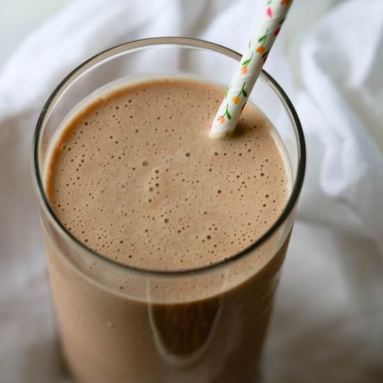 Peanut butter banana smoothie
