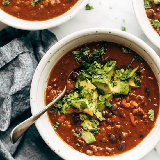 Instant Pot Pumpkin Chili