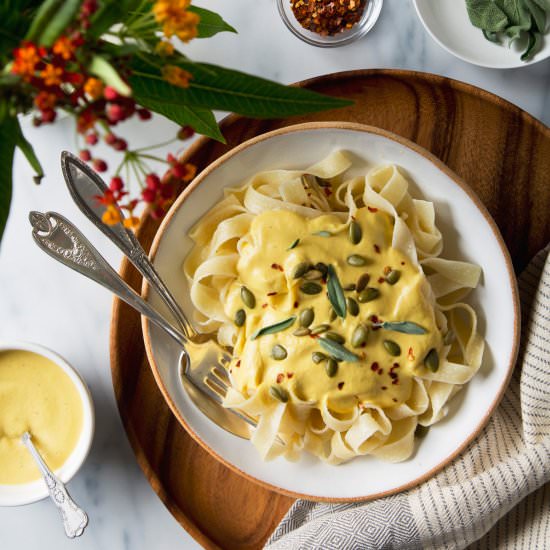 Creamy Pumpkin Pasta