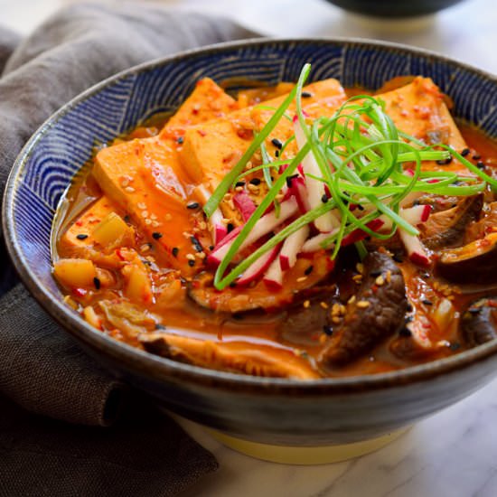 Vegan Kimchi Stew