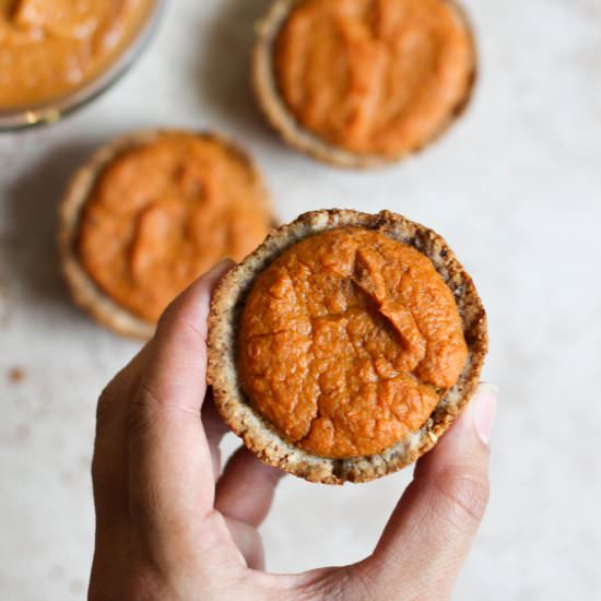 Mini Paleo Sweet Potato Tarts