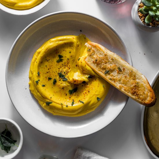 Whipped Ricotta w/Roasted Kabocha