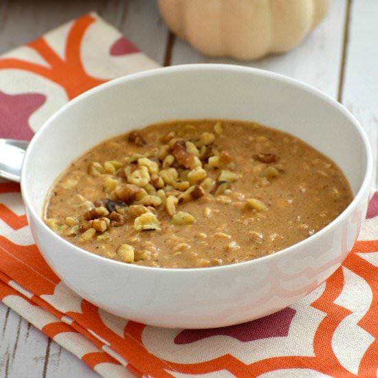 Pumpkin Pie Overnight Oats