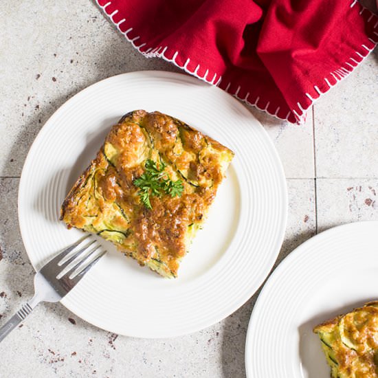 Cheesy Zucchini Bake