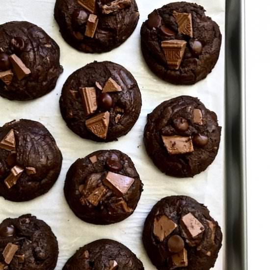 Brownie Batter Cookies