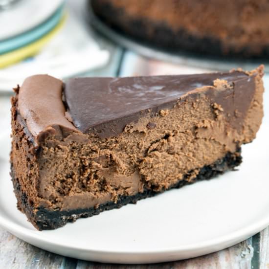 Dark Chocolate Cheesecake
