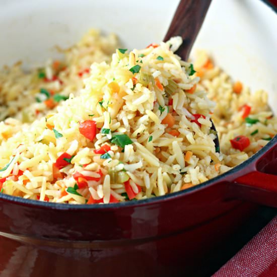 Baked Rice Pilaf