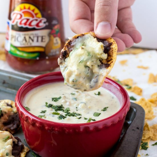 Verde Chicken Tostada Bites