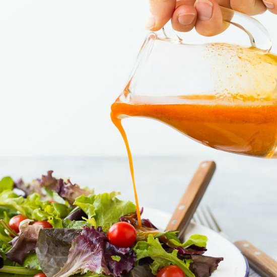 Carrot Vinaigrette Salad Dressing