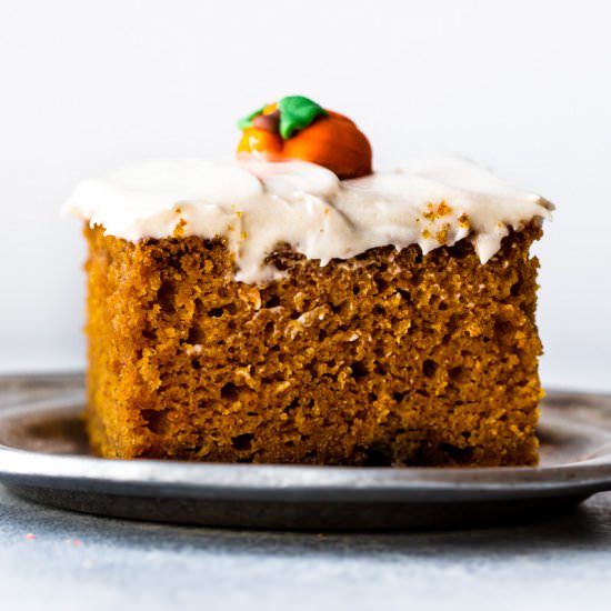 The Best Pumpkin Cake I’ve Ever Had