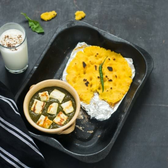 Arugula Palak Paneer Saag