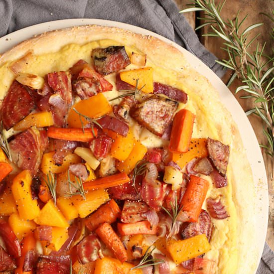 Roasted Vegetable Pizza