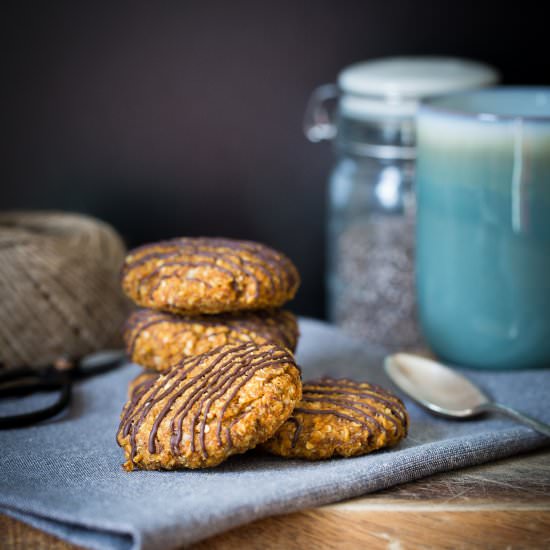 Pumpkin Pie Breakfast Cookies