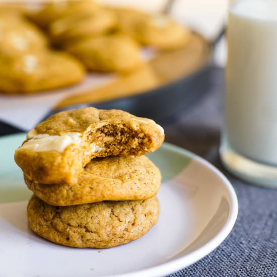 Pumpkin Brown Butter Cookies