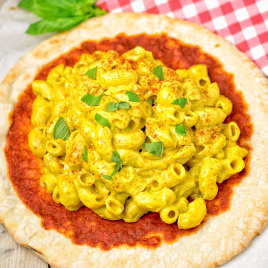 Mac and Cheese Pizza